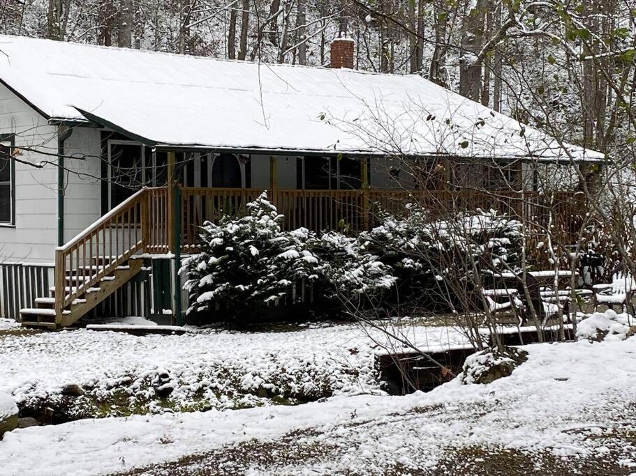 Creekside 1920'S Farmhouse Villa Bryson City Exterior photo